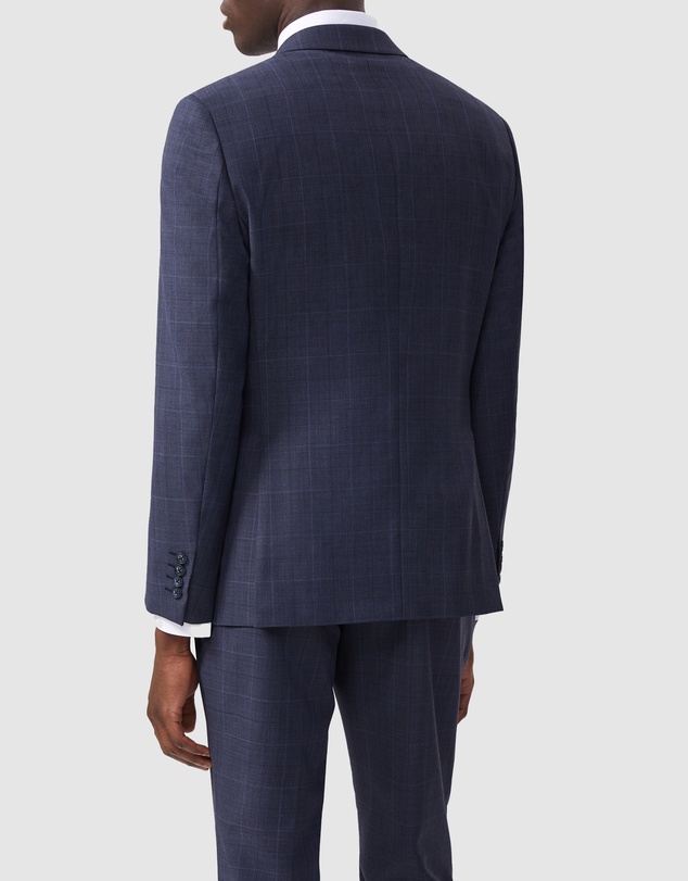 Van Heusen - Wool Blend Check Suit Jacket