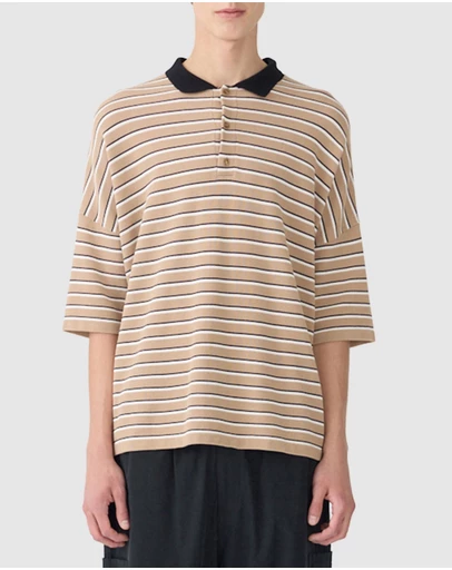 Bassike - Slouch Pique SS Polo