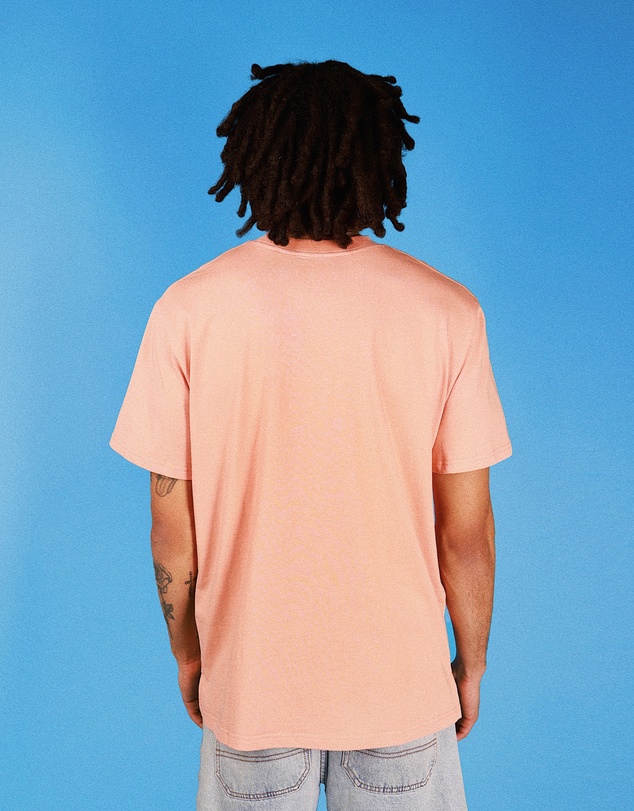 Skwosh - Bloody Ripper Slang Tee In Coral