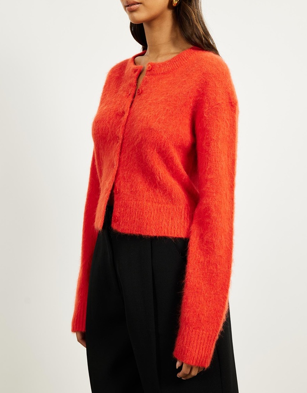 Minima Esenciales - Harriette Alpaca Wool Blend Cardigan