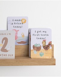 Living Textiles - Milestone Cards - Tractor Ride