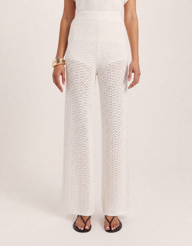 SABA - Prue Cotton Crochet Pant