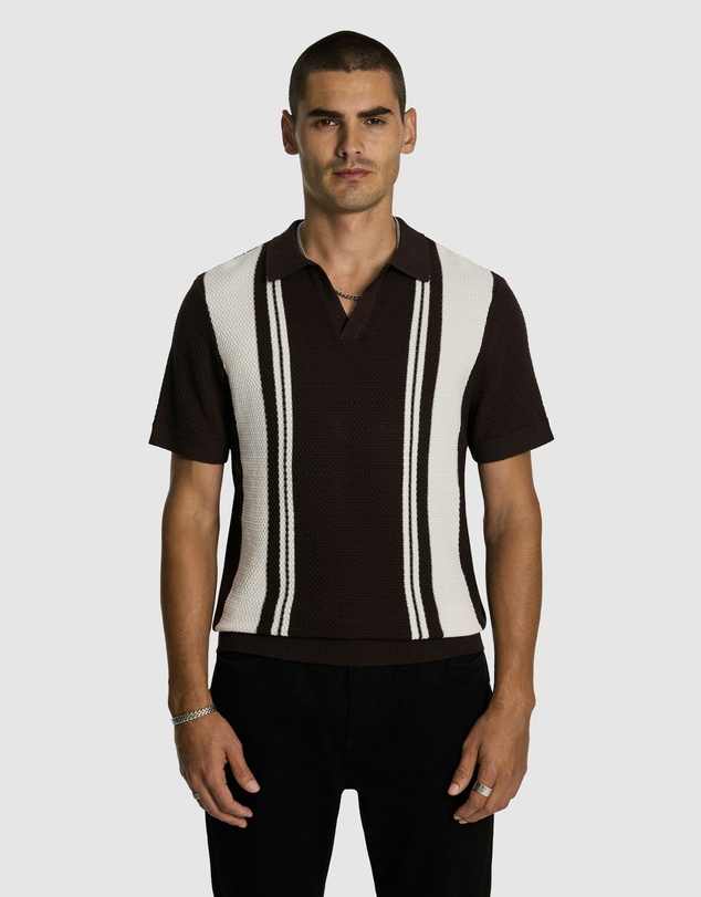 yd. - Tiverton Knitted Polo Shirt
