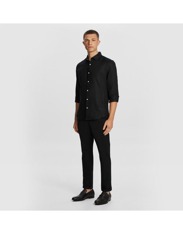 yd. - West Hampton Pure Linen Shirt