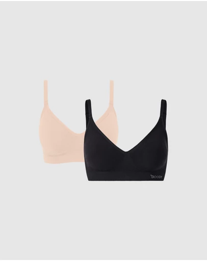 Boody - 2-Pack Wireless T-Shirt Bra