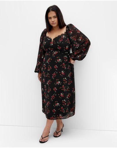 Dolce Ditsy Blk