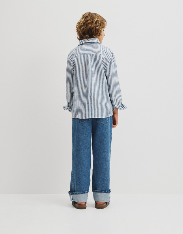 Country Road - Teen Long Sleeve Linen Shirt