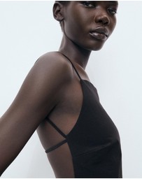 M.N.G - Open-Back Top