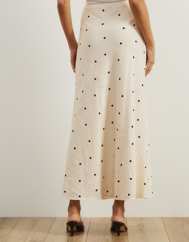 Atmos&Here - Anne Polka Dot Maxi Skirt