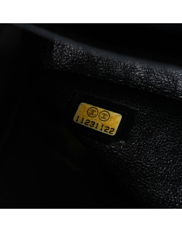 Pre-Loved by Azura Reborn - Pre-Loved Medium Classic Perforated Lambskin Double Flap