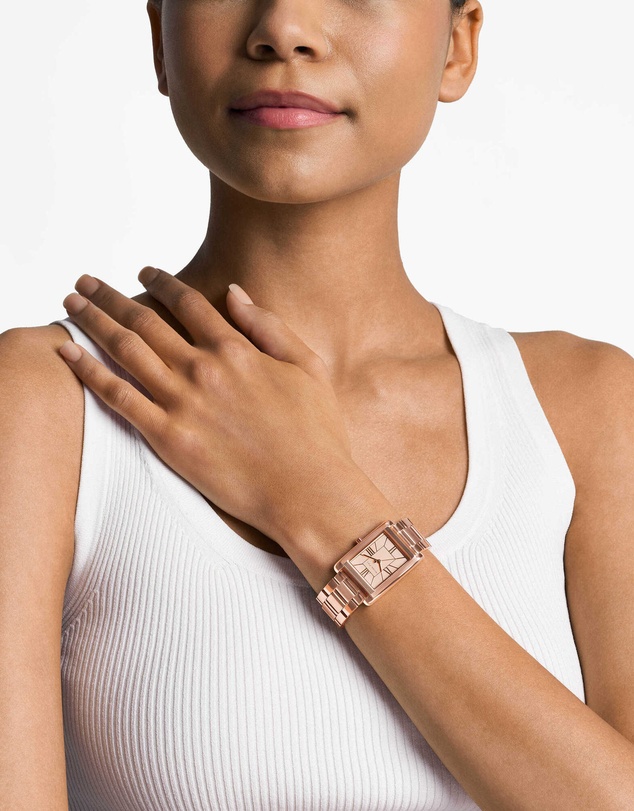 Michael Kors - Essex Rose Gold Analogue Watch