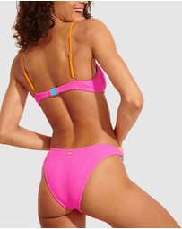 Banana Moon - Scrunchymix Majo Block Colour Padded Bikini Top