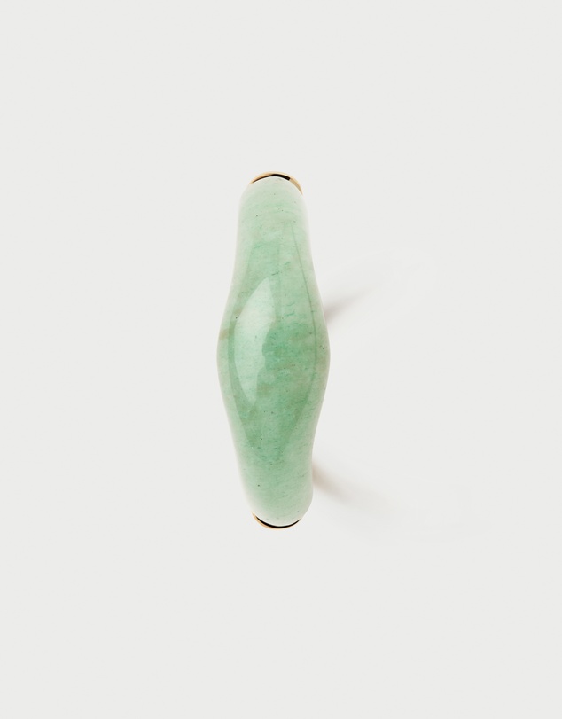 PDPAOLA - Green Aventurine Nami Ring