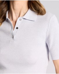David Lawrence - Lailie Cotton Knit Polo