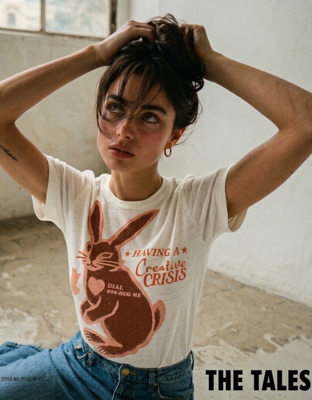 THE TALES - Creative Crisis Retro Fit Tee