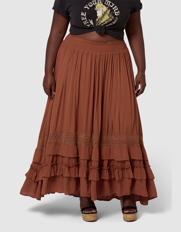 The Poetic Gypsy - Frontier Maxi Skirt
