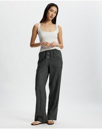 White By FTL - Robin Linen Pants