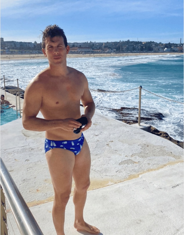 Salty Johnson - Shakers Brief Blue