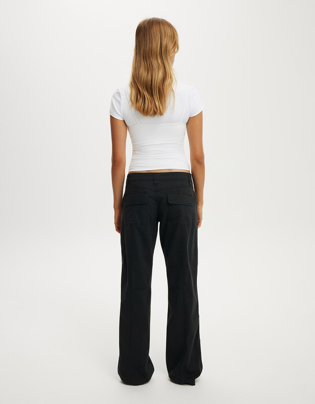 Cotton On - Lexi Low Rise Utility Pant