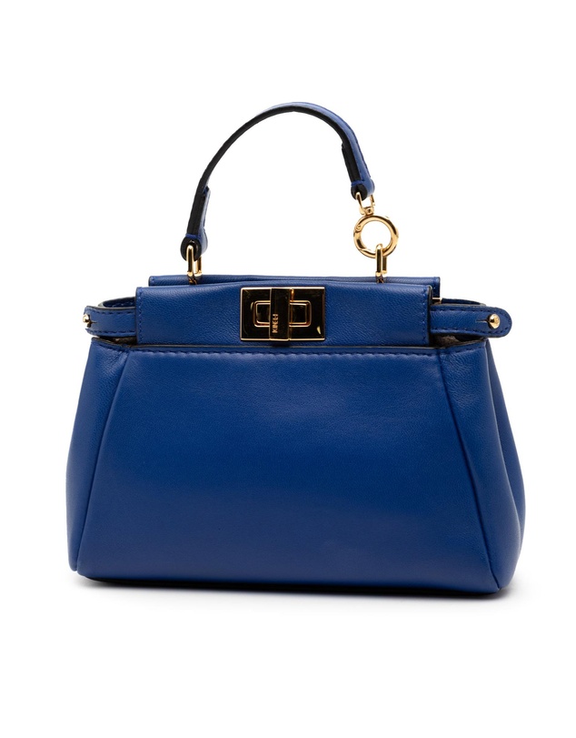 Pre-Loved by Azura Reborn - Pre-Loved Micro Shiny Nappa Peekaboo Iconic Satchel