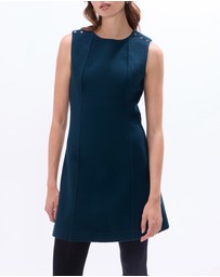 Marcs - Feyre Felted Wool Mini Dress