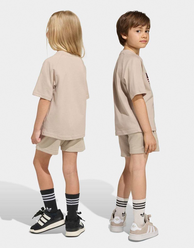 adidas Originals - Trefoil Loose Shorts and Tee Set - Kids-Teens