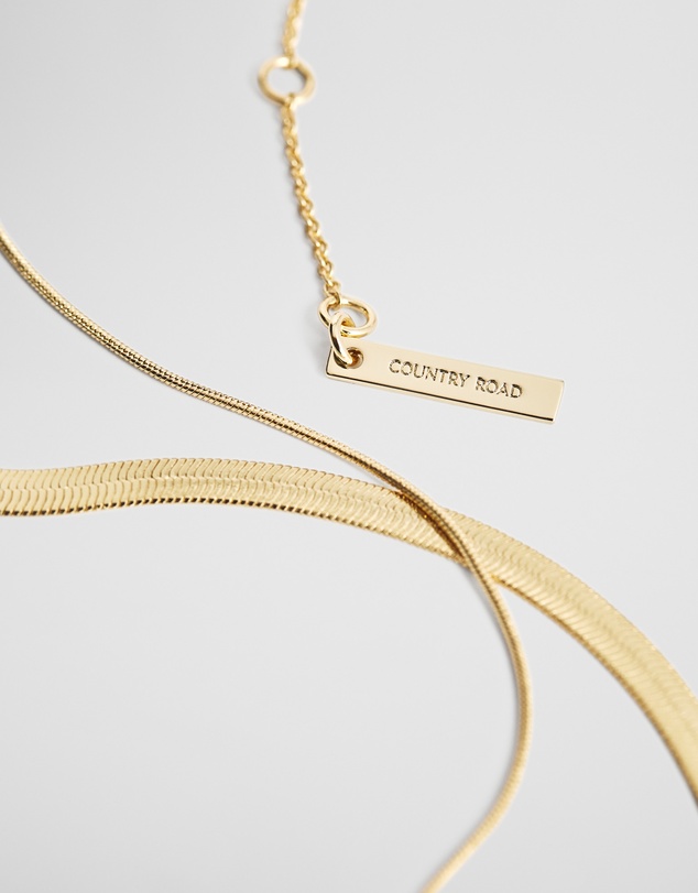 Country Road - Snake Chain Neck Set