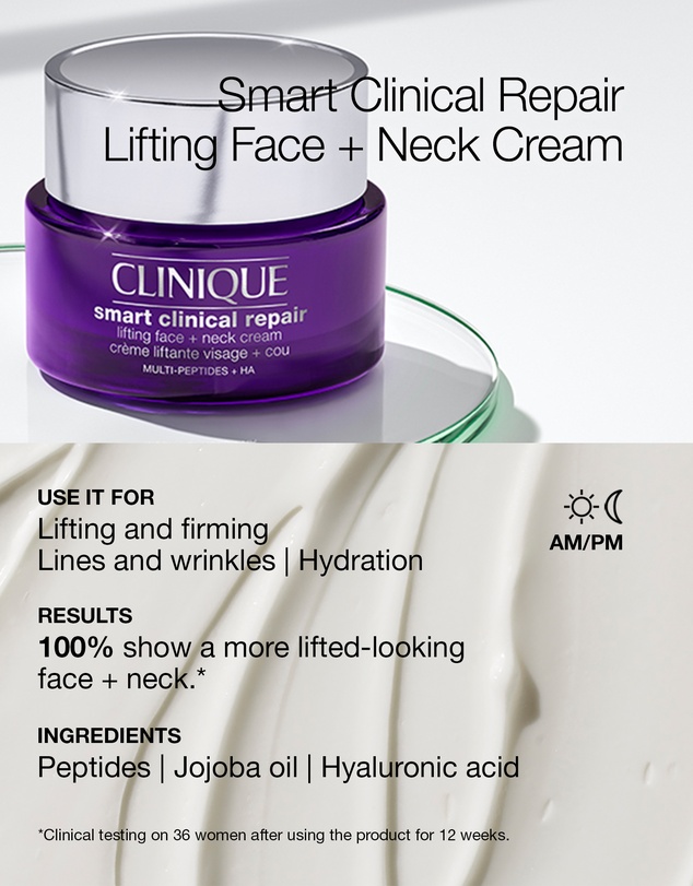 Clinique - Smart Clinical Repair Lifting Face + Neck Cream