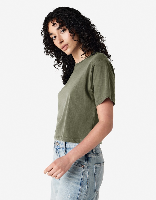 American Apparel - Women's Fine Jersey Boxy T-Shirt