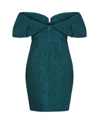 City Chic - Jez Puff Sleeve Mini Dress