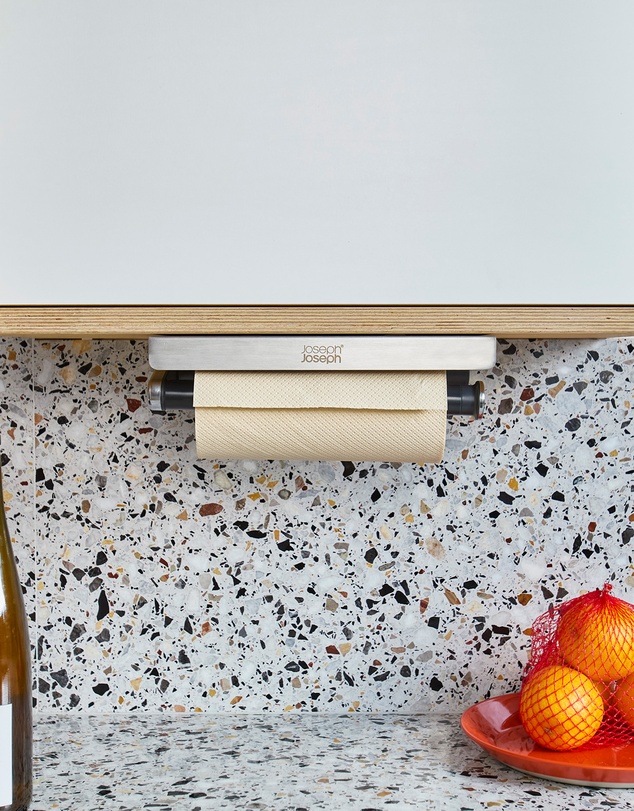 Joseph Joseph - RollGrip™ Under-shelf Easy-tear Kitchen Roll Holder