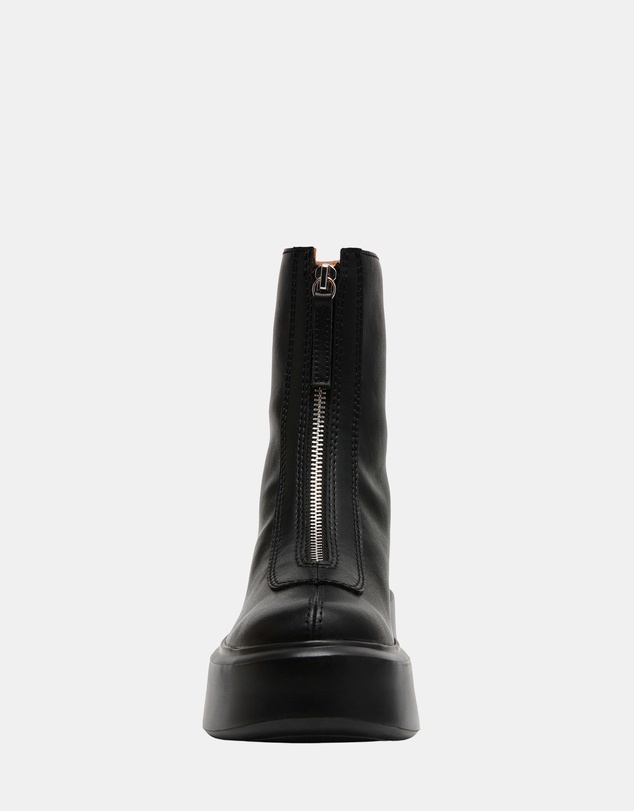 Steve Madden - Jones Black Leather Boots