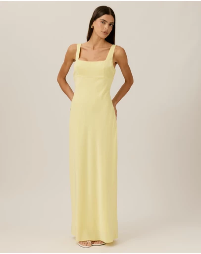 Tussah - Lulu Satin Midi Dress
