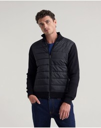 Oxford - Lorenzo Knit Sleeve Puffer Jacket