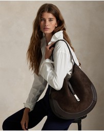 Polo Ralph Lauren - Polo ID Suede Large Shoulder Bag
