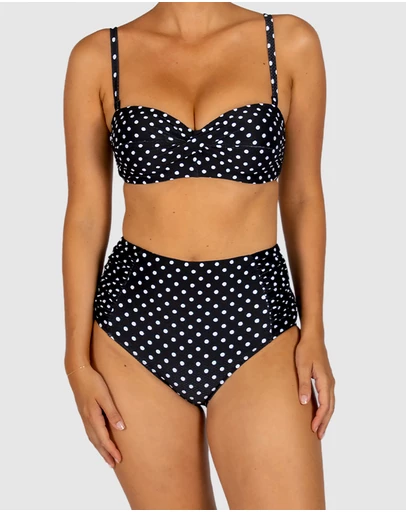Baku Swimwear - Parisian Summer High Waist Bikini Bottom