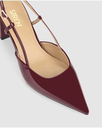 Siren - Yasmine Slingback Heels