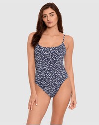 Polo Ralph Lauren - Le Petit Fleur Smocked Kennedy Low Back Swimsuit