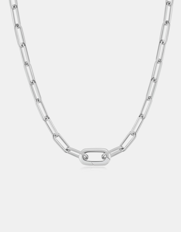 Ania Haie - Silver Linked Chunky Chain Necklace