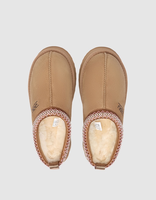 EVERAU - Australian Shepherd Ugg Tay Platform Cow Suede Upper House Shoes
