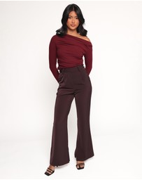 Petal & Pup - Cer Knit Top - Cherry Chocolate