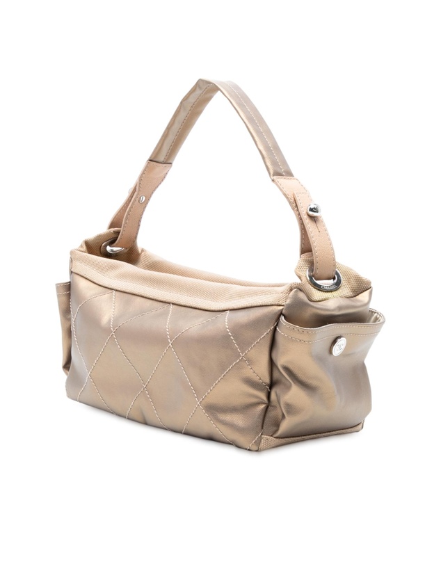 Pre-Loved by Azura Reborn - Pre-Loved Paris Biarritz Quilted Coated Canvas Handbag