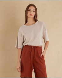 Amelius - Bondi Hemp Crew Neck Tee