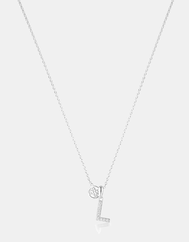 Georgini - Georgini Luxury Letters L Initial Pendant Silver