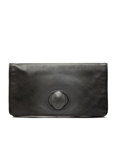 Pre-Loved by Azura Reborn - Pre-Loved Leather Turn Lock Clutch