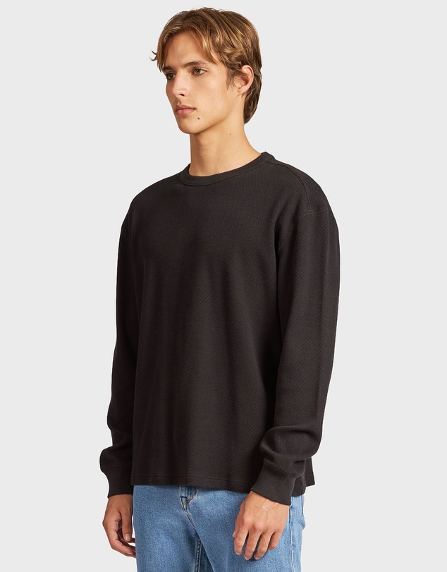 Academy Brand - Perry LS Waffle Crew