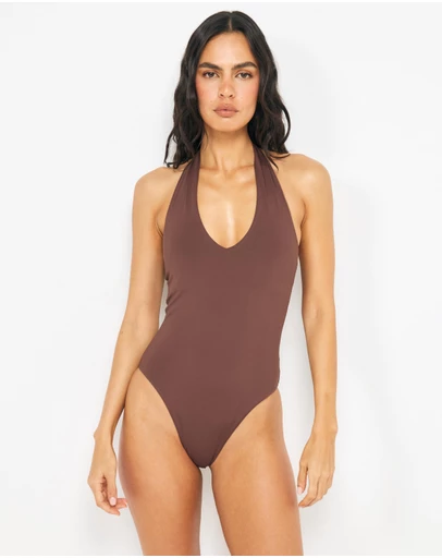 AERE - Luz Halterneck Swimsuit
