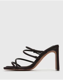 Betts - Wider Fit Cleopatra High-Heeled Strappy Mules