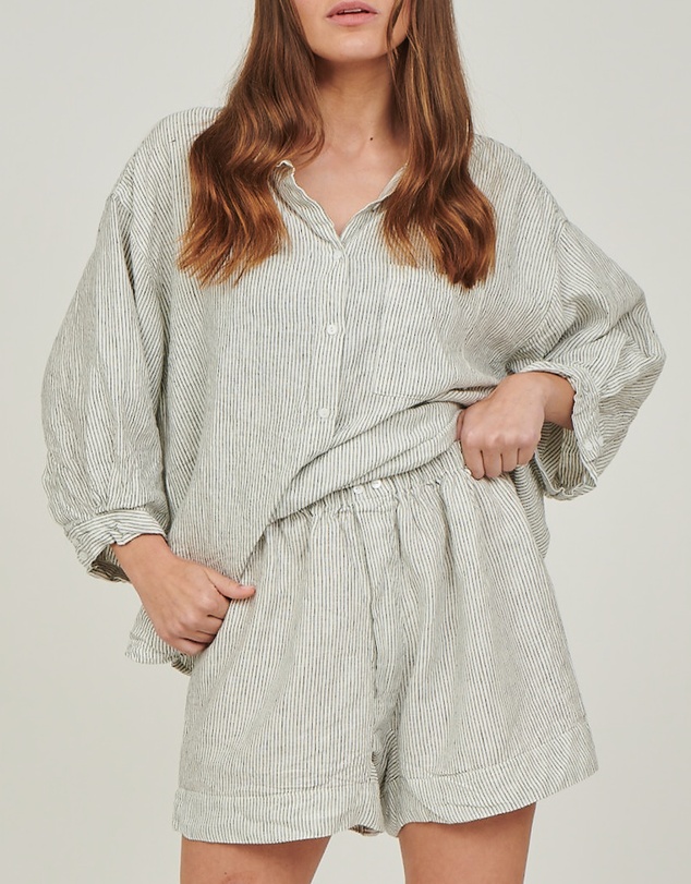 Carlotta + Gee - 100% Linen Shorts
