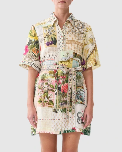 Camilla - Short Shirt Dress